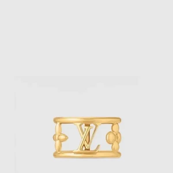루이비통 남/녀 LV 아이코닉 모노그램 플라워 링 반지 - Louis vuitton Uni… 이미지 1/4