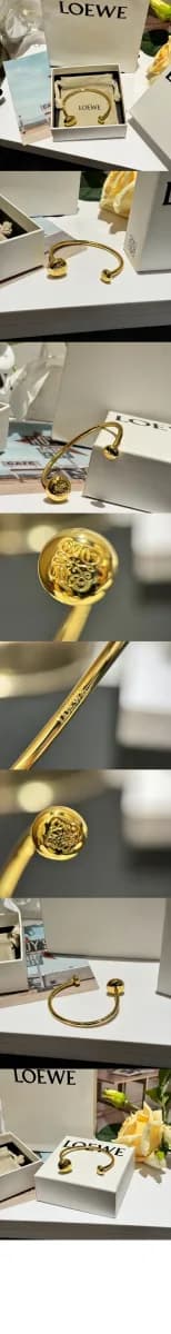 로에베 여성 애너그램 페블 커프 - Loewe Womens Anagram Pebble Cuff - acc9997x 이미지 3/3