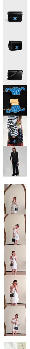 셀린느 여성 틴 트리옹프 백 - Celine Womens Tin Triomphe Bag - ceb17331x 이미지 3/5