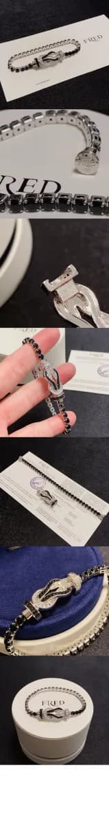 프레드 남성 샹스 인피니 브레이슬릿 - Fred Mens Chance Infini Bracelet - acc10029x 이미지 3/3