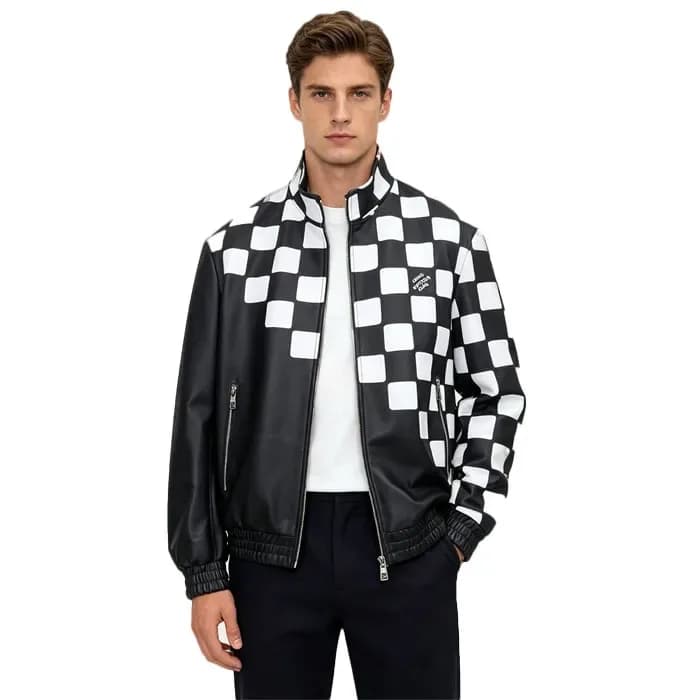 루이비통 남성 가죽 블루종 - Louis vuitton Mens Leather Blouson - lvc16758x 이미지 2/26