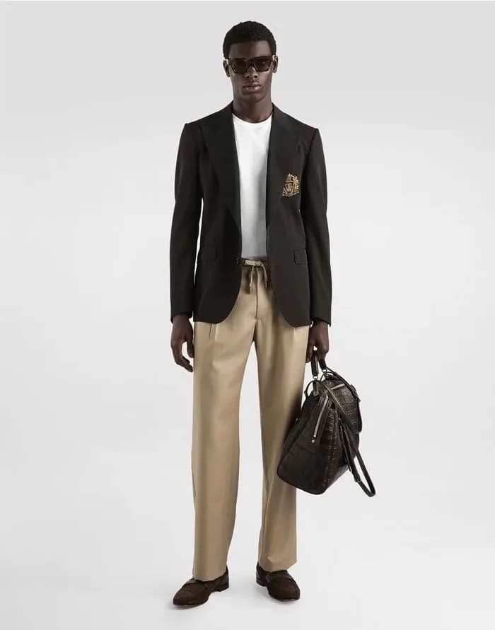 돌체앤가바나 남성 캐쥬얼 팬츠 - Dolce&Gabbana Mens Casual Pants - doc16883x 이미지 5/14