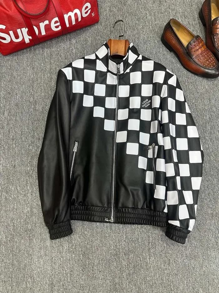 루이비통 남성 가죽 블루종 - Louis vuitton Mens Leather Blouson - lvc16758x 이미지 13/26