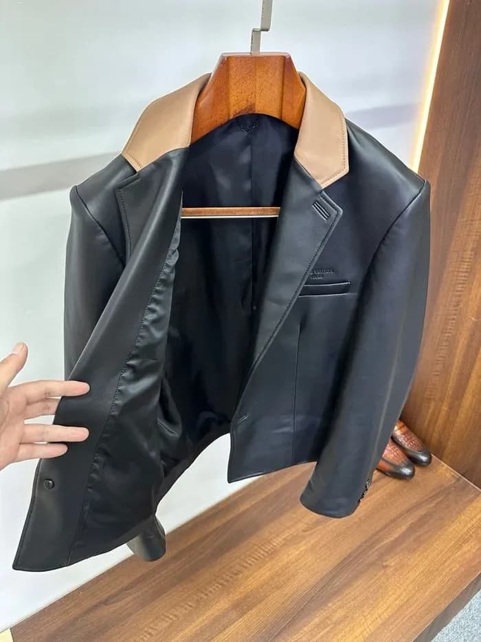루이비통 남성 가죽 자켓 - Louis vuitton Mens Leather Jacket - lvc16969x 이미지 7/26