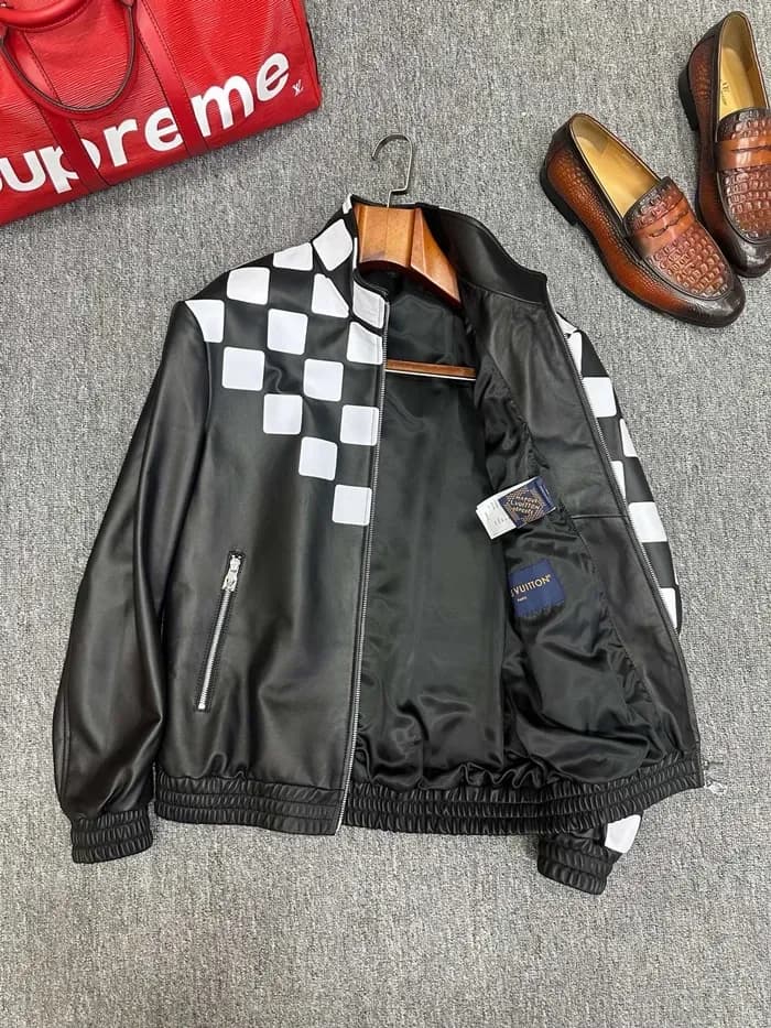 루이비통 남성 가죽 블루종 - Louis vuitton Mens Leather Blouson - lvc16758x 이미지 14/26