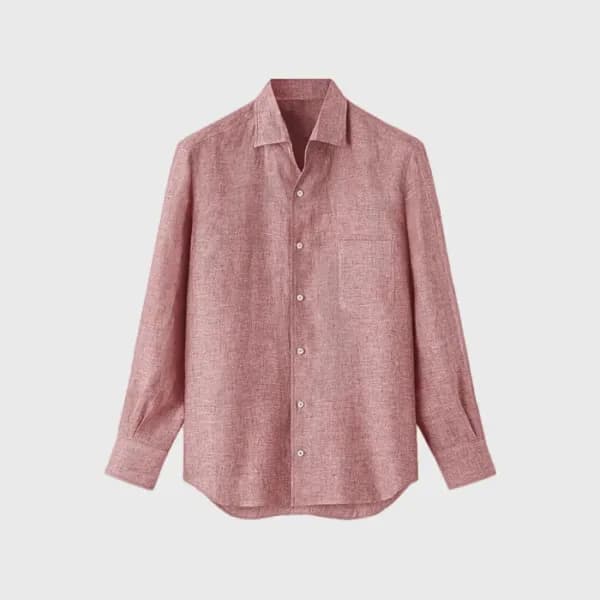로로피아나 남성 린넨 셔츠 - Loro Piana Mens Dress Shirts - lp… 이미지 1/20