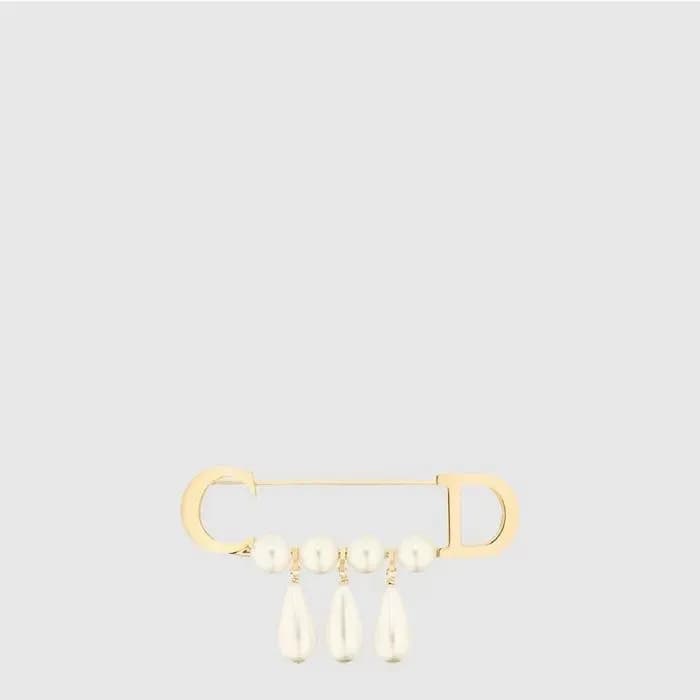 디올 여성 골드 브로치 - Dior Womens Gold Brooch - acc9840x 이미지 2/4