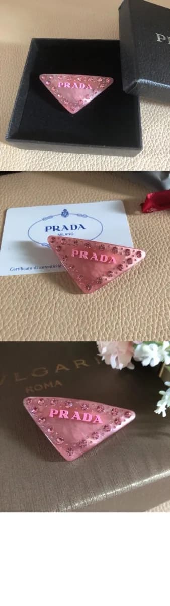 프라다 여성 플렉시글라스 헤어 클립 - Prada Womens Plexiglass Hair Clip - acc10291x 이미지 4/5