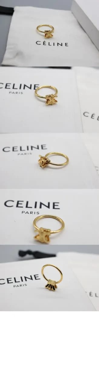 셀린느 여성 트리옹프 솔리테어 링 - Celine Womens Triomphe Solitaire Ring - acc10588x 이미지 3/3