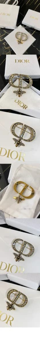 디올 여성 골드 브로치 - Dior Womens Gold Brooch - acc9837x 이미지 3/3