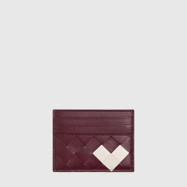 보테가 베네타 남/녀 인트레치아토 카드 지갑 - Bottega veneta Unisex I… 이미지 1/5