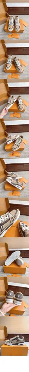 루이비통 남/녀 트레이너 스니커즈 - Louis vuitton Unisex Trainer Sneaker - lvs14654x 이미지 3/3