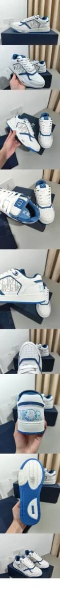 디올 남성 B27 업타운 로우탑 스니커즈 - Dior Mens B27 Uptown Low Top Sneaker - dis14607x 이미지 3/3
