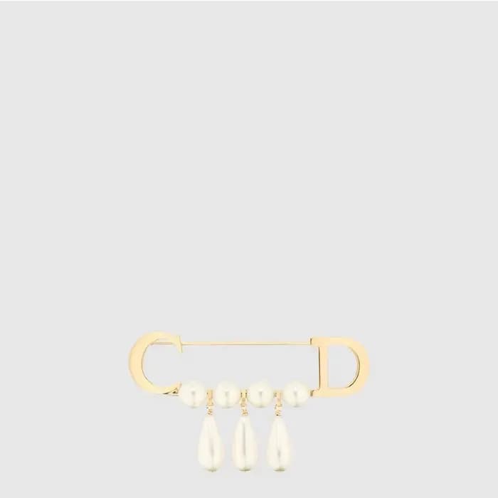 디올 여성 골드 브로치 - Dior Womens Gold Brooch - acc9840x 이미지 1/4