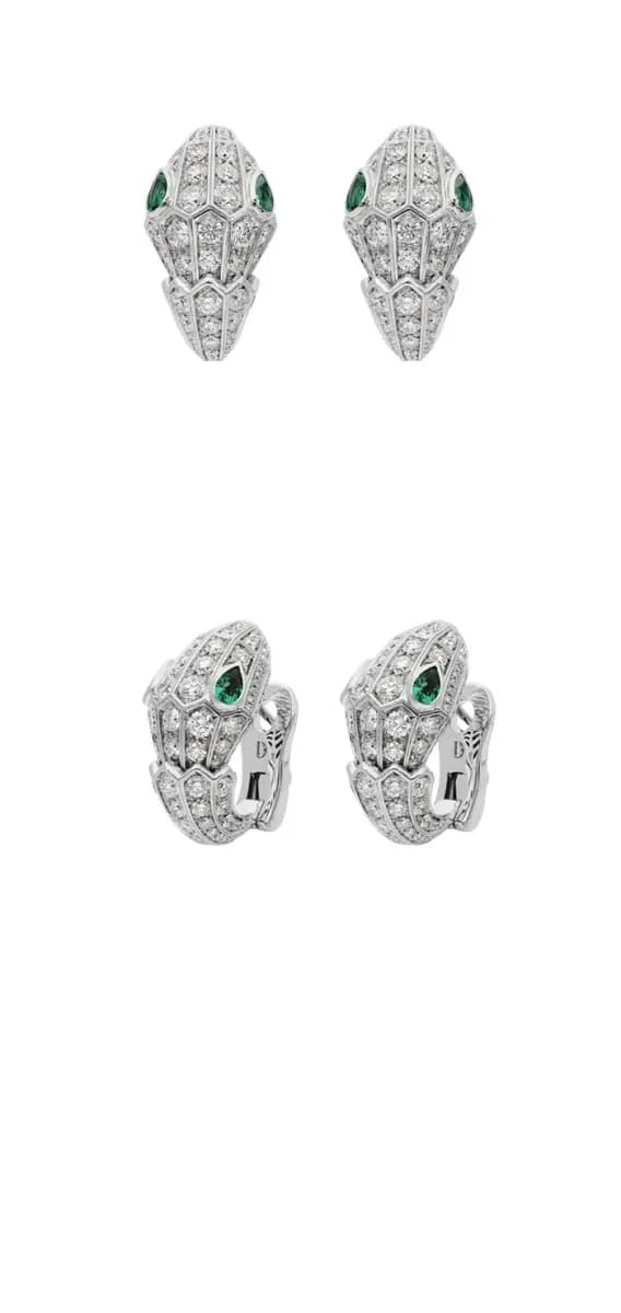 불가리 여성 세르펜티 바이퍼 이어링 - Bvlgari Womens Serpenti Viper Earring - acc9059x 이미지 3/3