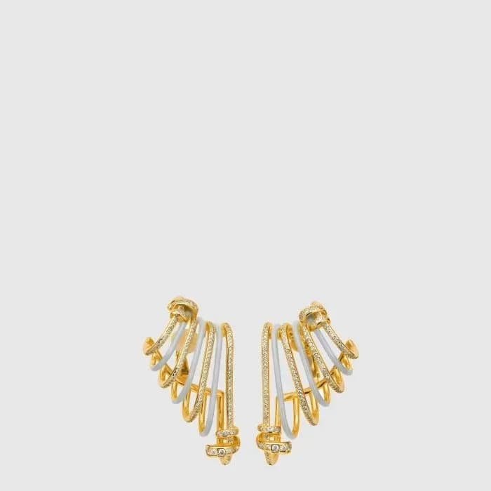 펜디 여성 필로 이어링 - Fendi Womens Filo Earring - acc10135x 이미지 2/3