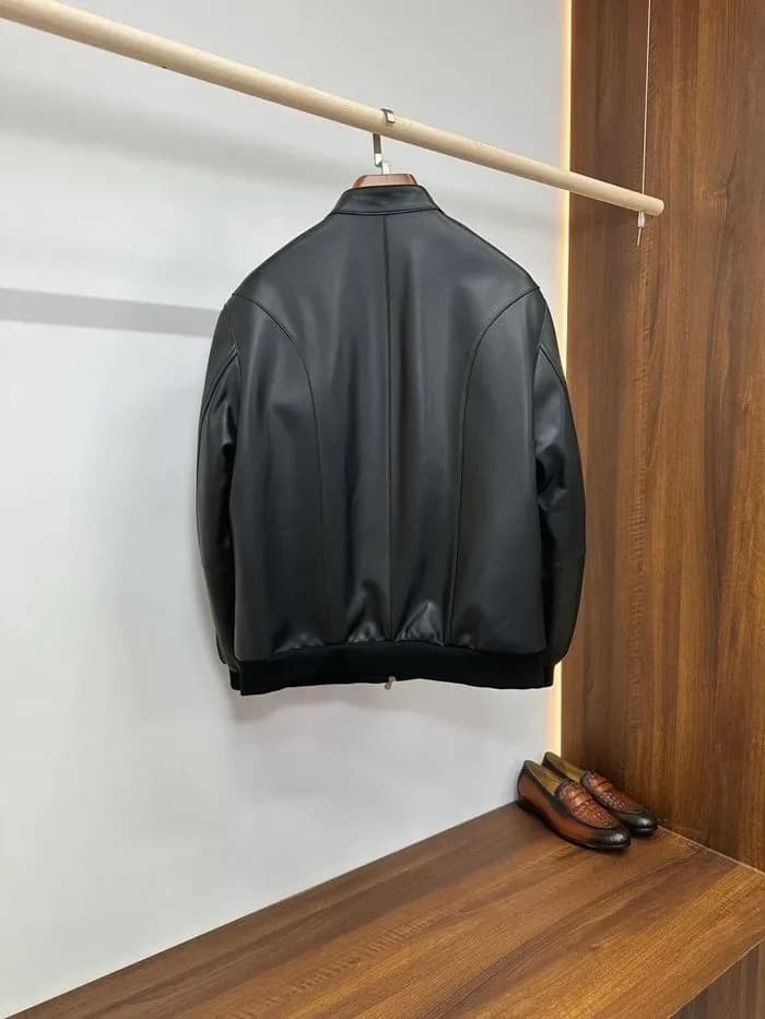 브루넬로쿠치넬리 남성 가죽 자켓 - Brunello Cucinelli Mens Leather Jacket - brc17128x 이미지 9/28