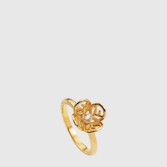 펜디 여성 F 이즈 링 - Fendi Womens F is Ring - acc10101x 이미지 1/3
