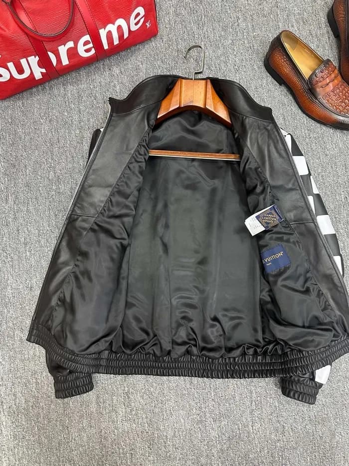 루이비통 남성 가죽 블루종 - Louis vuitton Mens Leather Blouson - lvc16758x 이미지 15/26