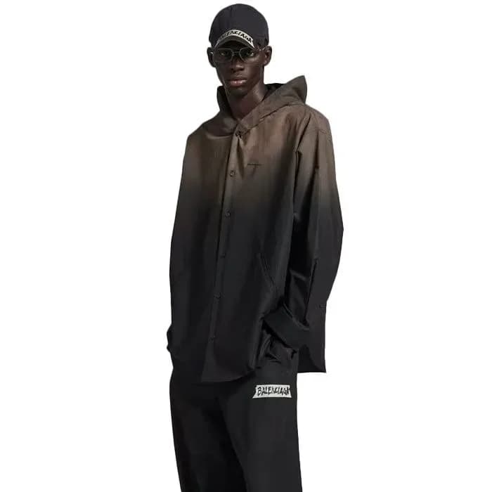 발렌시아가 남성 후드 셔츠 - Balenciaga Mens Hooded Shirts - bac17403x 이미지 2/12