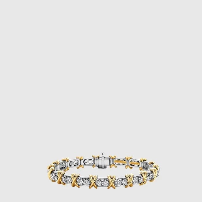 티파니 여성 슐럼버제 서티식스 스톤 팔찌 - Tiffany & Co Womens Schlumberger Thirty-Six Stone Bracelet - acc9020x 이미지 1/3
