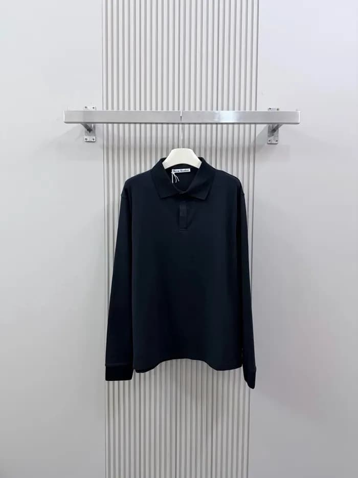 아크네 남성 폴로 긴팔티 - Acne Mens Polo Tshirt - anc16755x 이미지 4/13