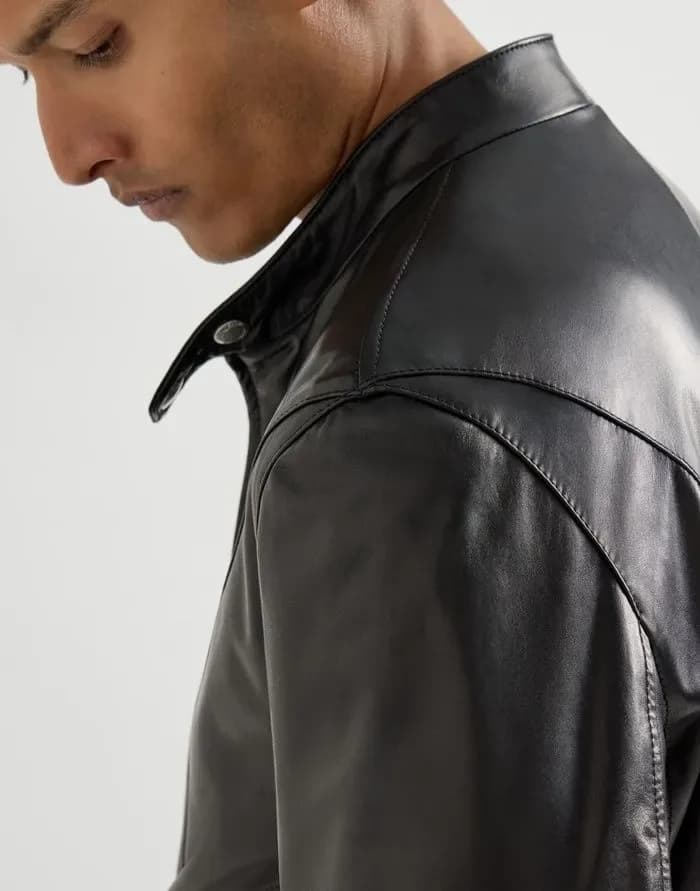 브루넬로쿠치넬리 남성 가죽 자켓 - Brunello Cucinelli Mens Leather Jacket - brc17128x 이미지 6/28