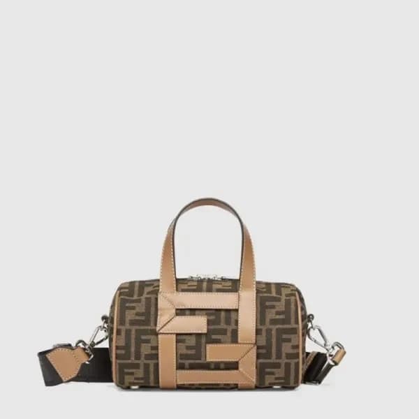펜디 남성 모노그램 자카드 미니 탑 핸들 백 - Fendi Mens Monogram Jac… 이미지 1/4