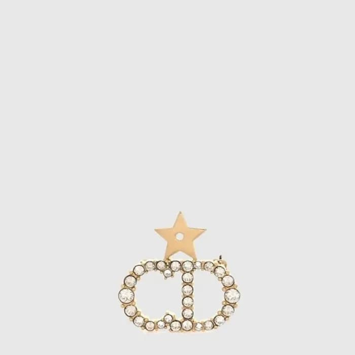 디올 여성 크리스탈 펄 CD 브로치 - Dior Womens Crystal Pearl CD Brooch - acc9852x 이미지 1/3