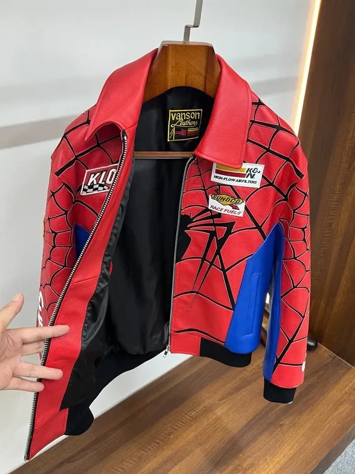 슈프림 남성 가죽 자켓 - Supreme Mens Leather Jacket - suc16775x 이미지 7/27