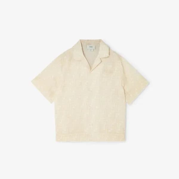 펜디 남성 FFV반팔 셔츠 - Fendi Mens FF Dress Shirts - fec1… 이미지 1/14