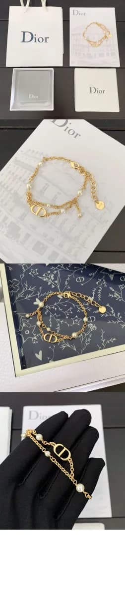 디올 여성 쁘띠 CD 브레이슬릿 - Dior Womens Petit CD Bracelet - acc9947x 이미지 3/3