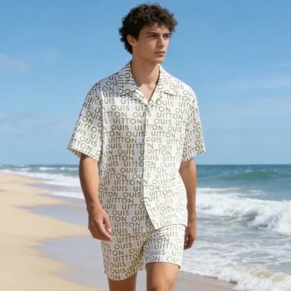 루이비통 남성 반팔 투피스 - Louis vuitton Mens Two-pieces - l… 이미지 1/23