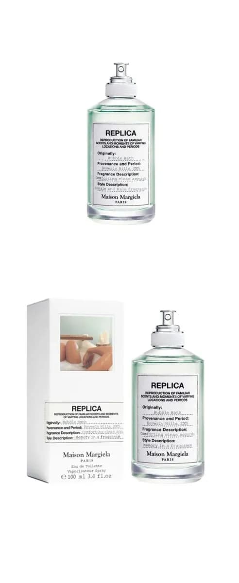 메종 마르지엘라 레플리카 버블 바스 오 드 뚜왈렛 100ml - Maison Margiela Replica Bubble Bath Eau de Toilette - map65x 이미지 3/3