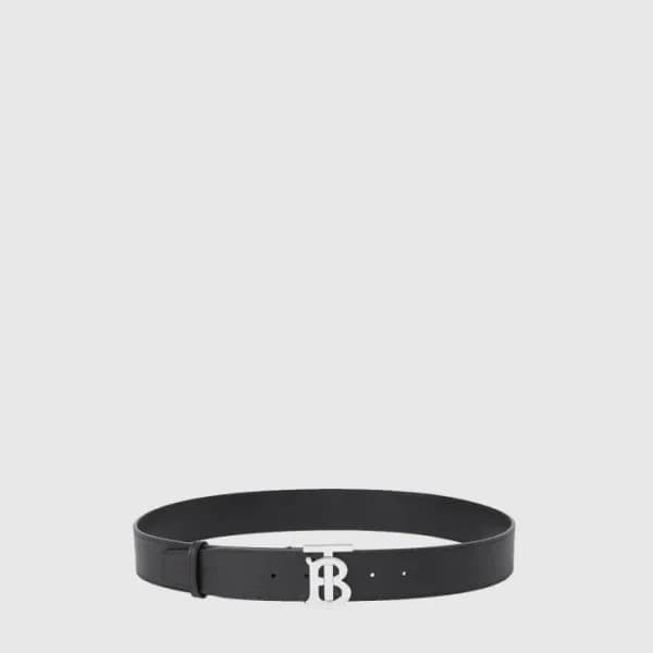 버버리 남성 레더 TB 벨트 - Burberry Mens Leather TB Belt - … 이미지 1/4