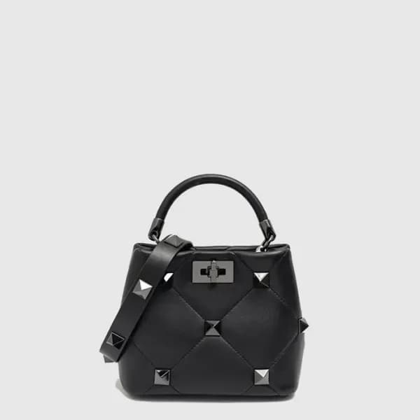 발렌티노 여성 로만 스터드 스몰 토트백 - Valentino Womens Roman Stu… 이미지 1/3