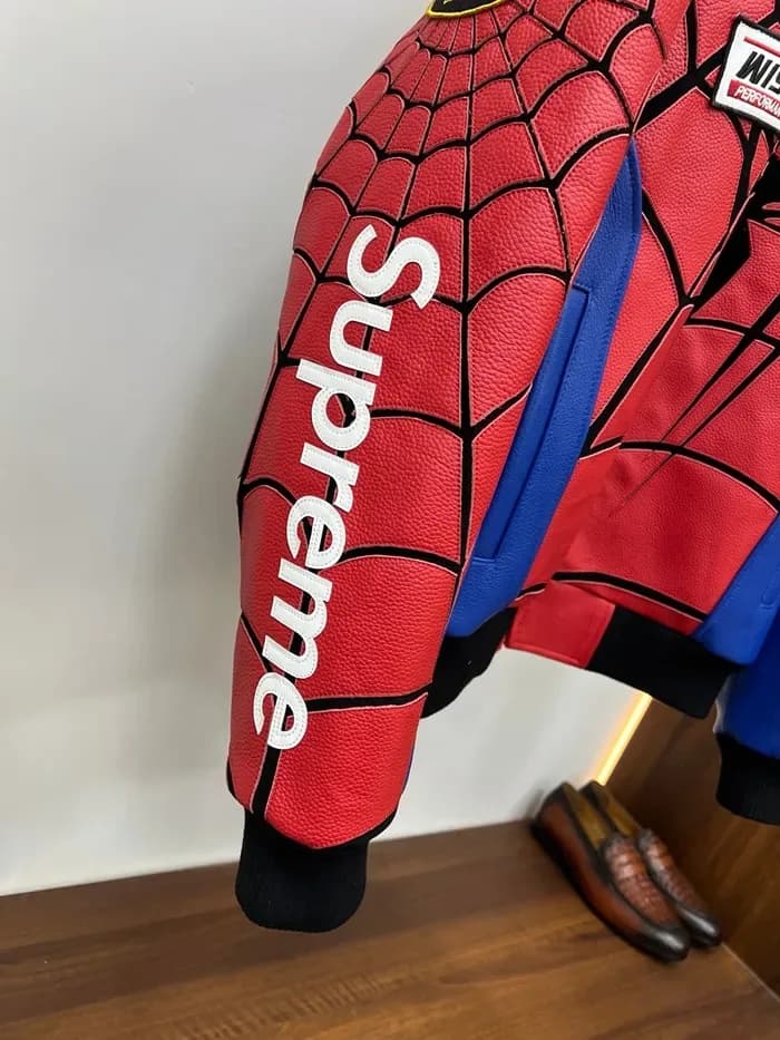 슈프림 남성 가죽 자켓 - Supreme Mens Leather Jacket - suc16775x 이미지 8/27