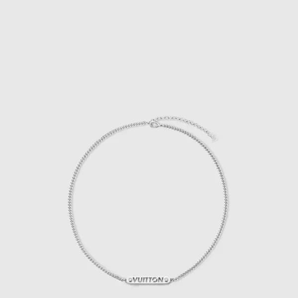 루이비통 남성 ID 목걸이 - Louis vuitton Mens ID Necklace - … 이미지 1/4