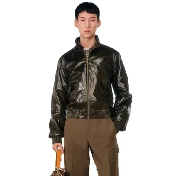 루이비통 남성 가죽 자켓 - Louis vuitton Mens Leather Jacket - lvc17411x 이미지 1/25