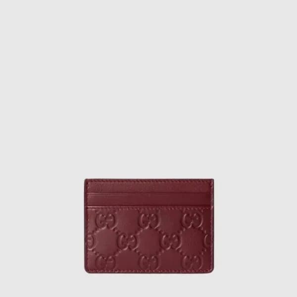 구찌 여성 GG 엠블럼 카드 케이스 - Gucci Womens GG Emblem Card … 이미지 1/5