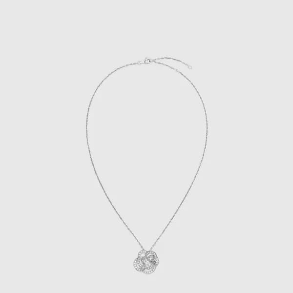 샤넬 여성 필 드 카멜리아 네크리스 - Chanel Womens Bouton De Came… 이미지 1/4