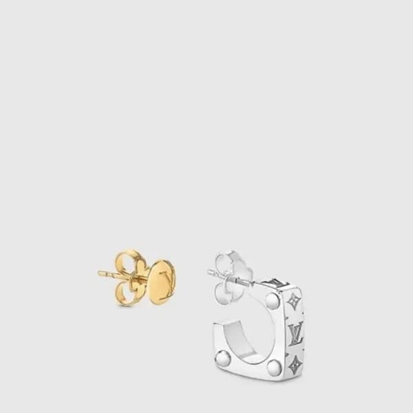 루이비통 남/녀 모노그램 볼드 이어링 - Louis vuitton Unisex Monogr… 이미지 1/4
