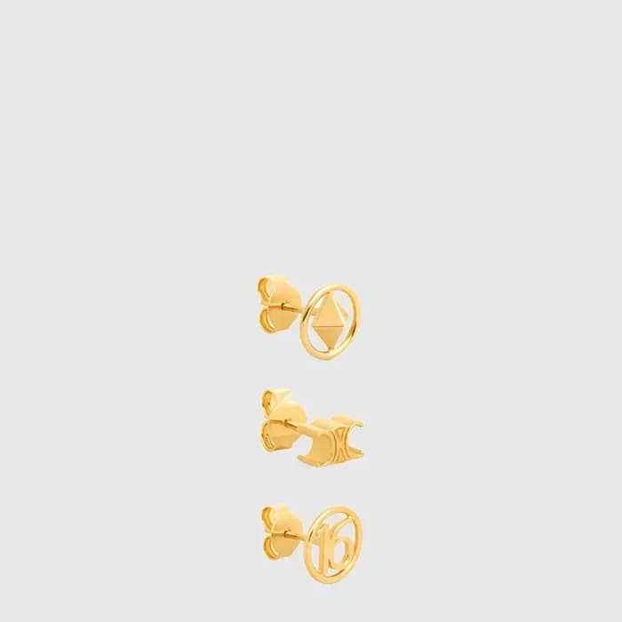 셀린느 여성 골드 이어링 - Celine Womens Gold Earring - acc10482x 이미지 1/3