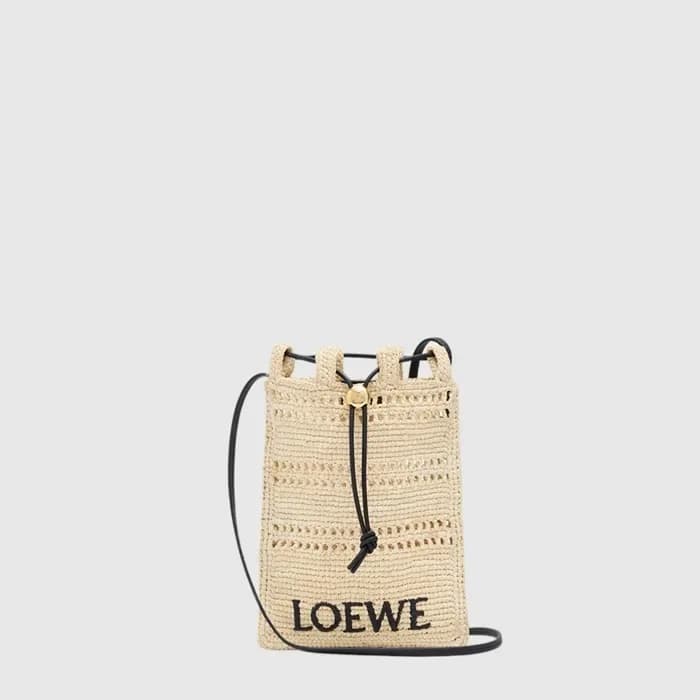 로에베 여성 드로우스트링 포켓 - Loewe Womens Drawstring Pocket - lob17306x 이미지 1/4