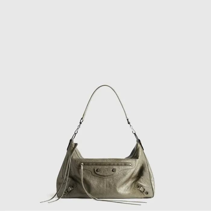 발렌시아가 여성 르 시티 모토 미디엄 - Balenciaga Womens Le City Moto Medium - bab16633x 이미지 1/4