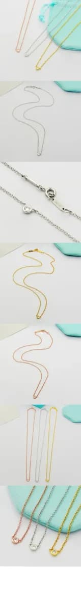 티파니 여성 원 다이아몬드 펜던트 네크리스 - Tiffany Womens One Diamond Pendant Necklace - acc9216x 이미지 3/3