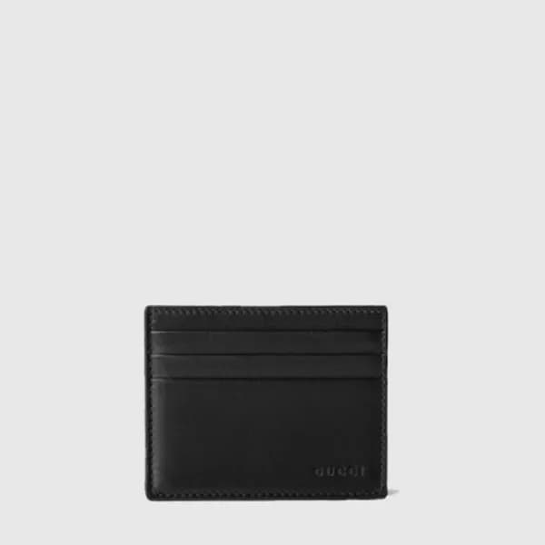 구찌 남성 GG 엠블럼 엠보스 카드 케이스 - Gucci Mens GG Emblem Emb… 이미지 1/5