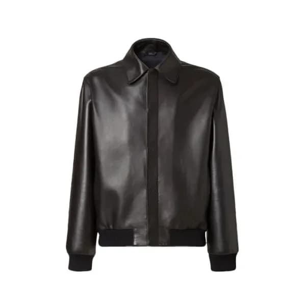 펜디 남성 가죽 자켓 - Fendi Mens Leather Jacket - fec16894x 이미지 1/14