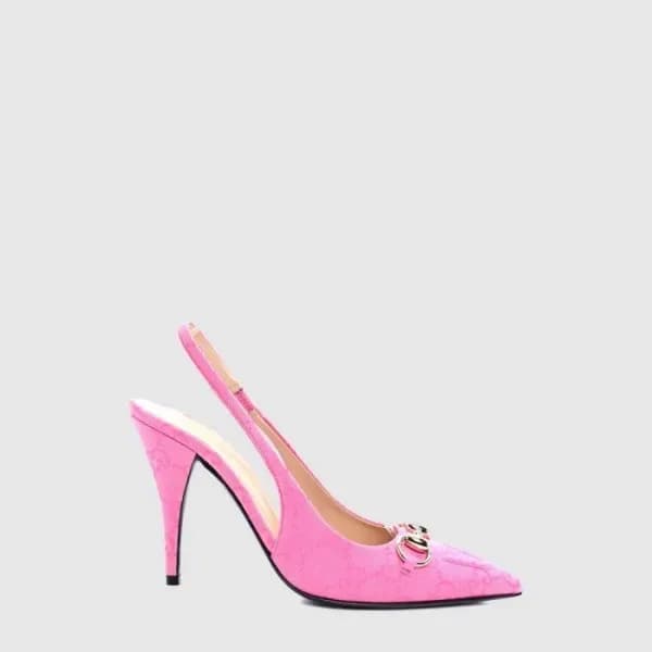 구찌 여성 홀스빗 슬링백 펌프스 - Gucci Womens Horsebit Slingbac… 이미지 1/5