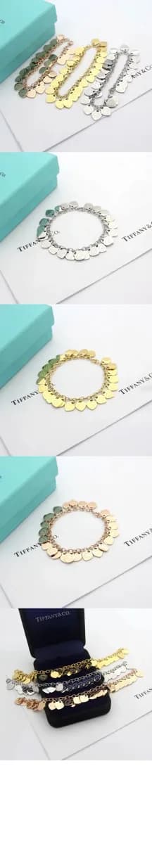 티파니 여성 멀티 하트 태그 브레이슬릿 - Tiffany Womens Multi Heart Tag Bracelet - acc9191x 이미지 3/3